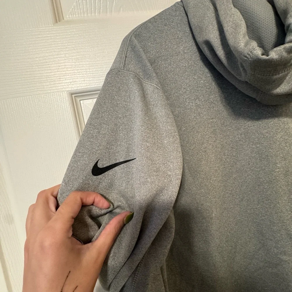 Nike Therma-Fit Gray Hoodie panthers